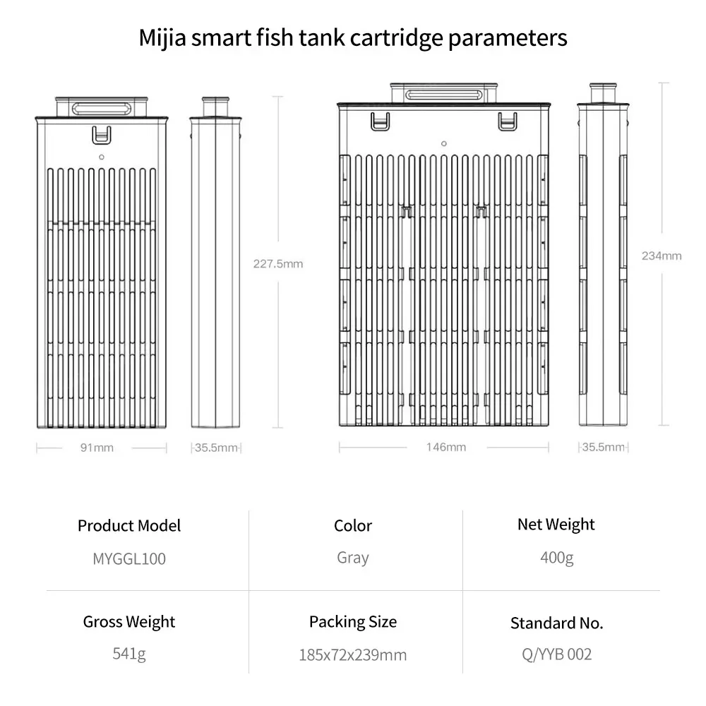 Mijia Fish Tank Filter Cartrid - Xiaomi Aquarium Fish Tank ulasan dan harga