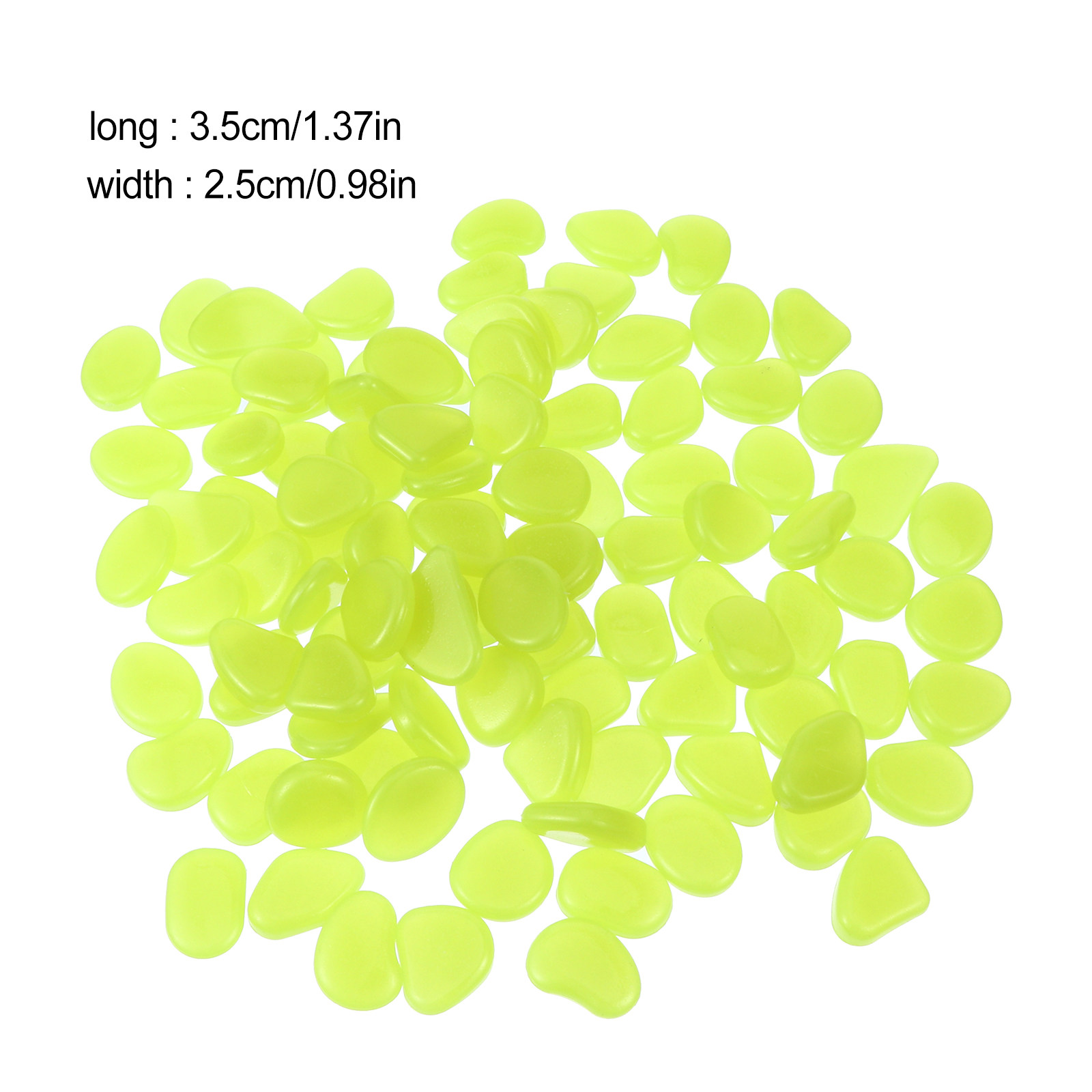 100Pcs Luminous Glow Stones Ro - Fish Tank Gravel ulasan dan harga