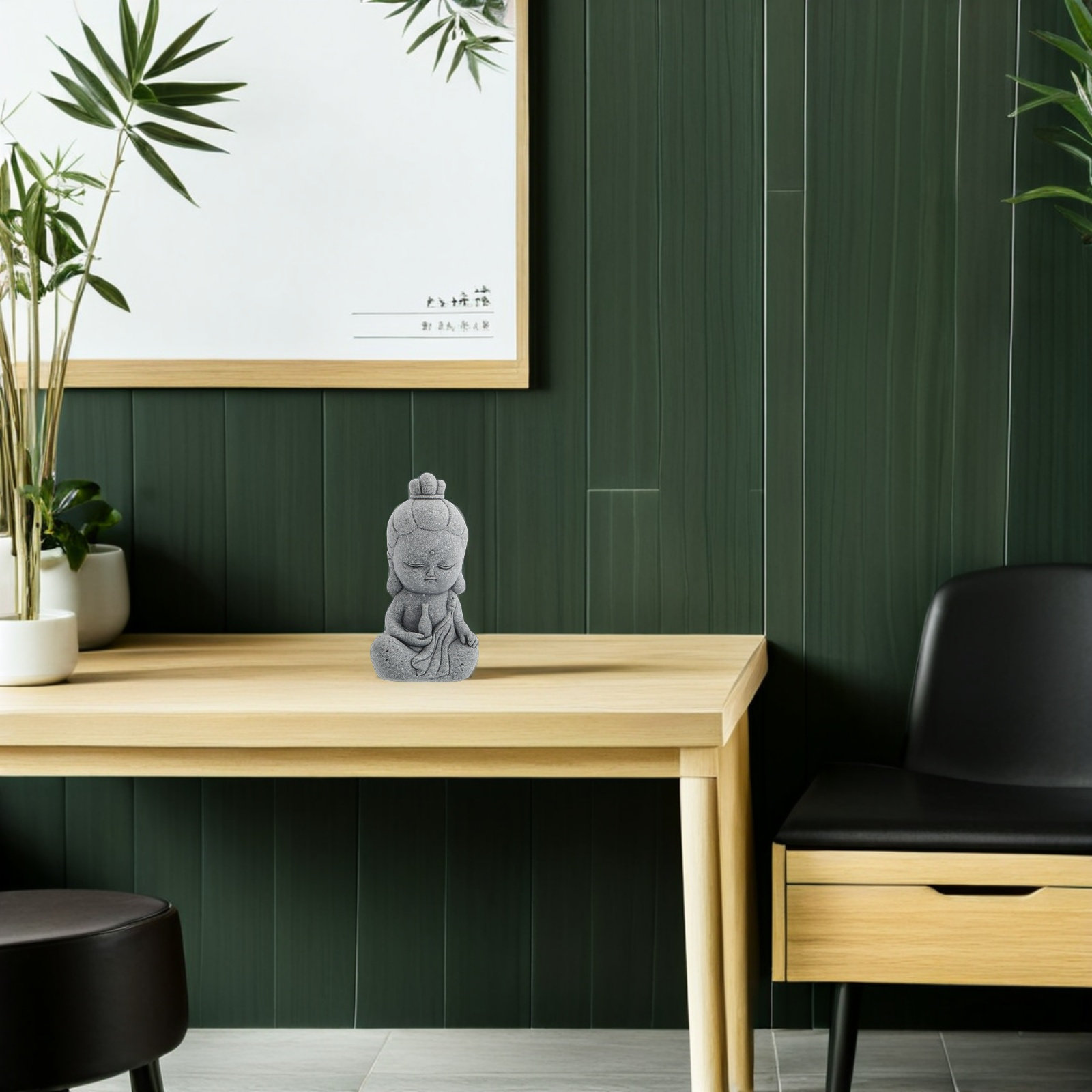 Mini Guan Yin Buddha Sandstone - Aquarium Decor ulasan dan harga