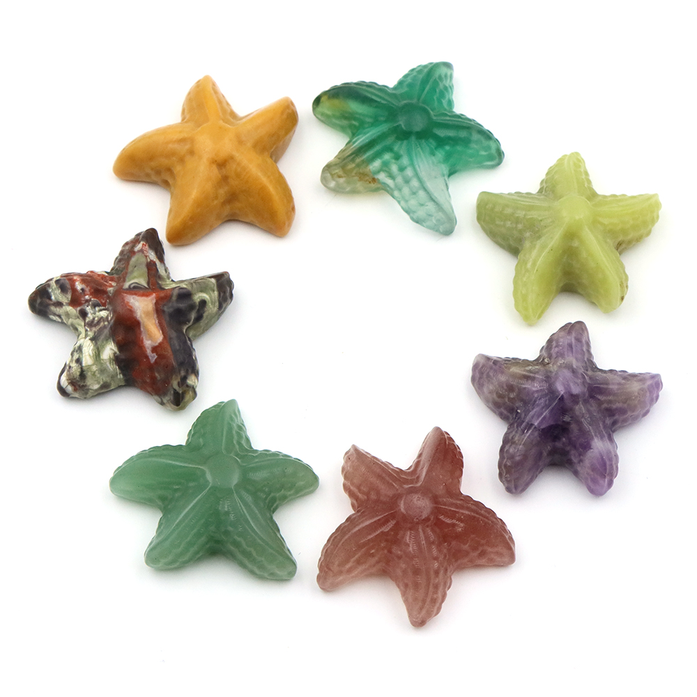 35mm Starfish Shape Statue Mar - Aquarium Decor ulasan dan harga